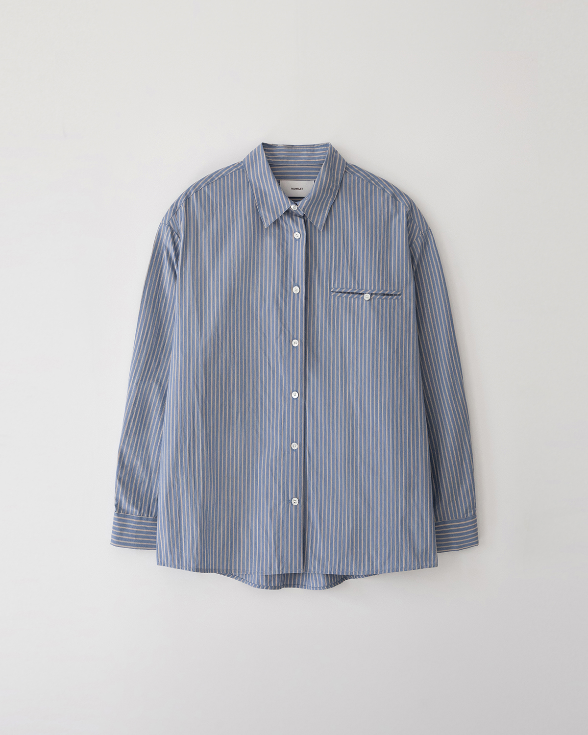 Ciel stripe shirt - vintage blue