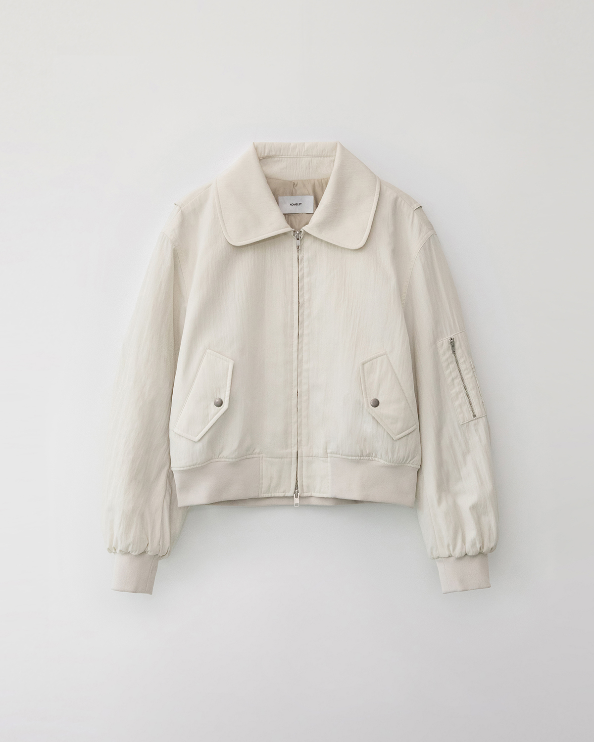 Amelia bomber jacket - cream [3/31까지 예약 발송]