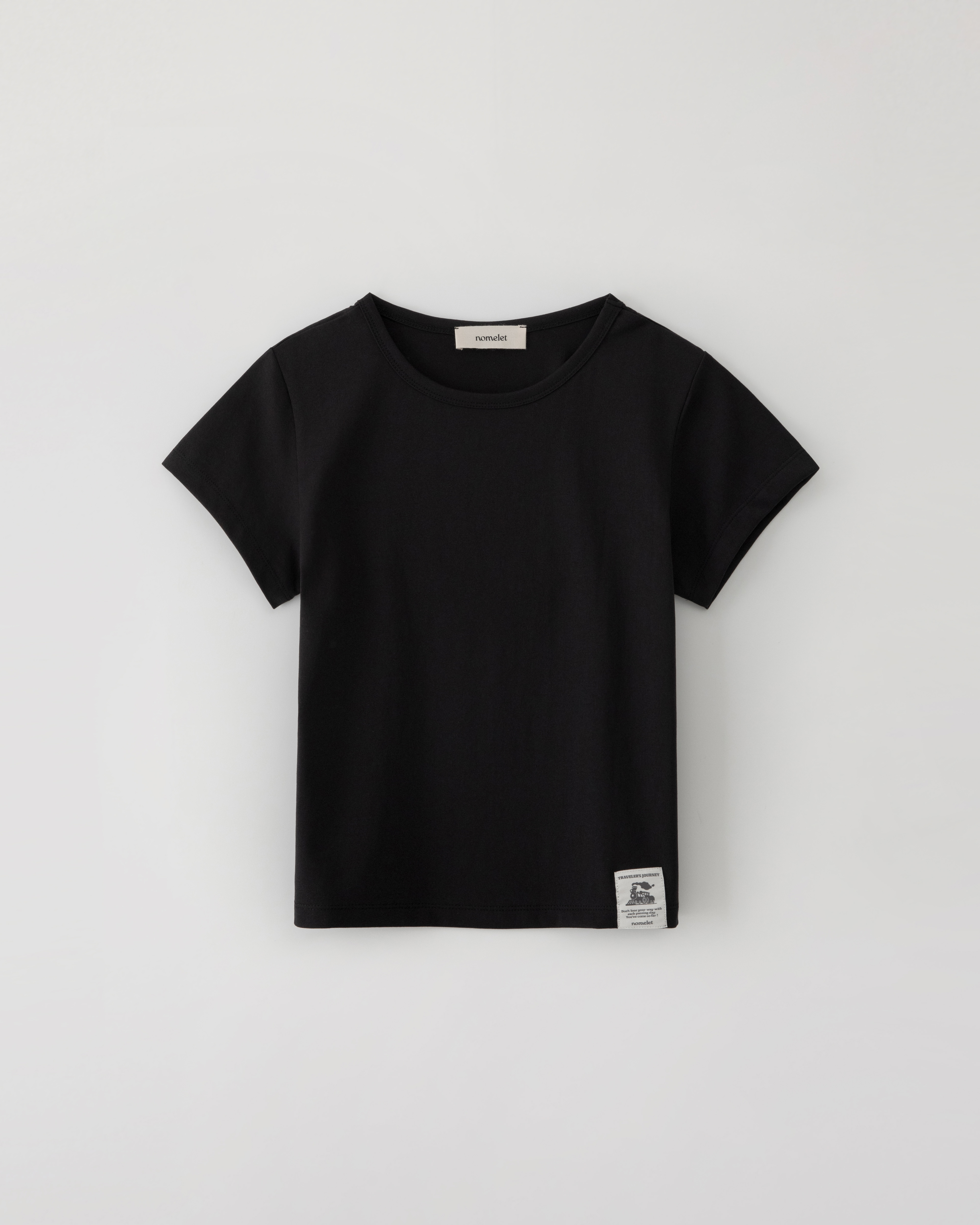 Train slim t-shirt - black