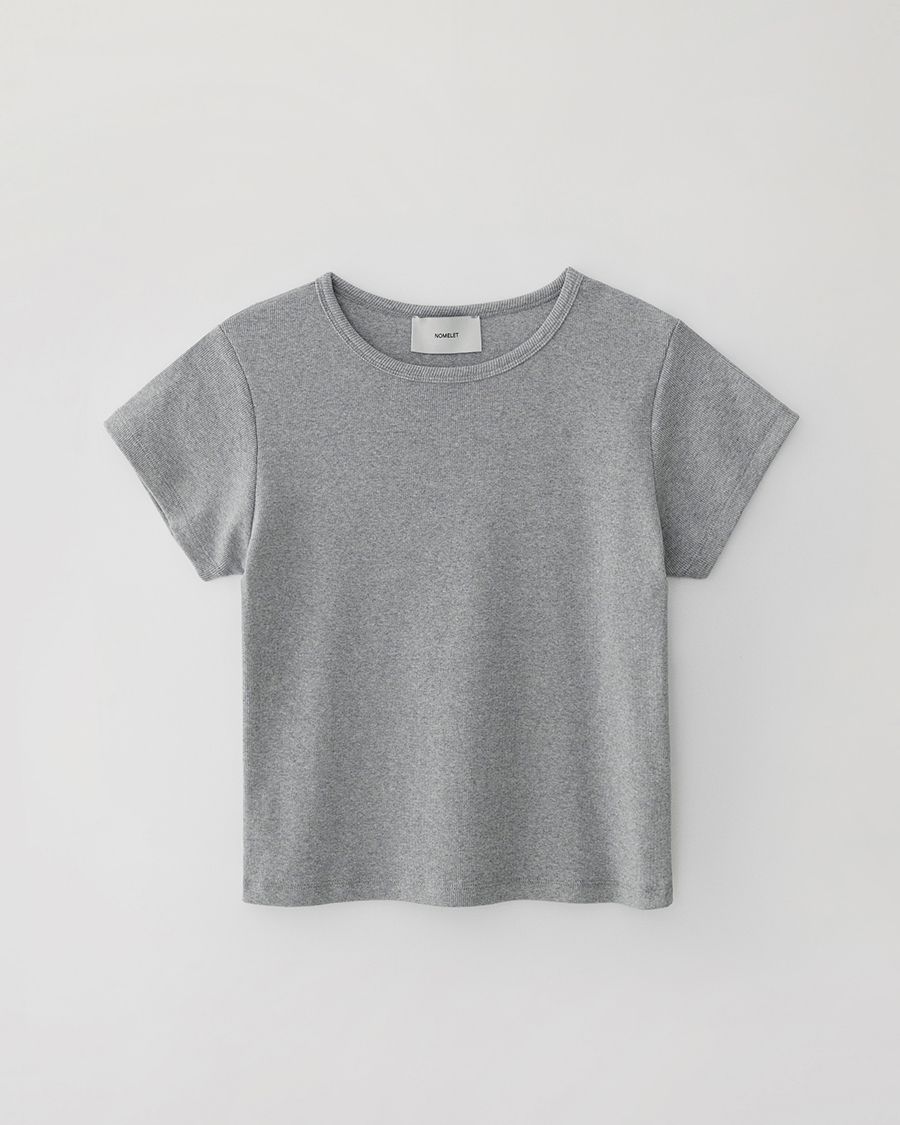 Rosie t-shirt - melange gray