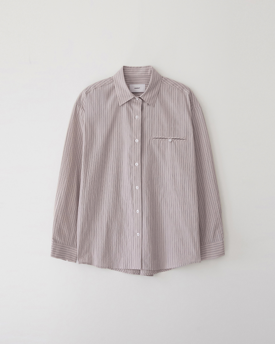 Amante stripe shirt - vintage pink