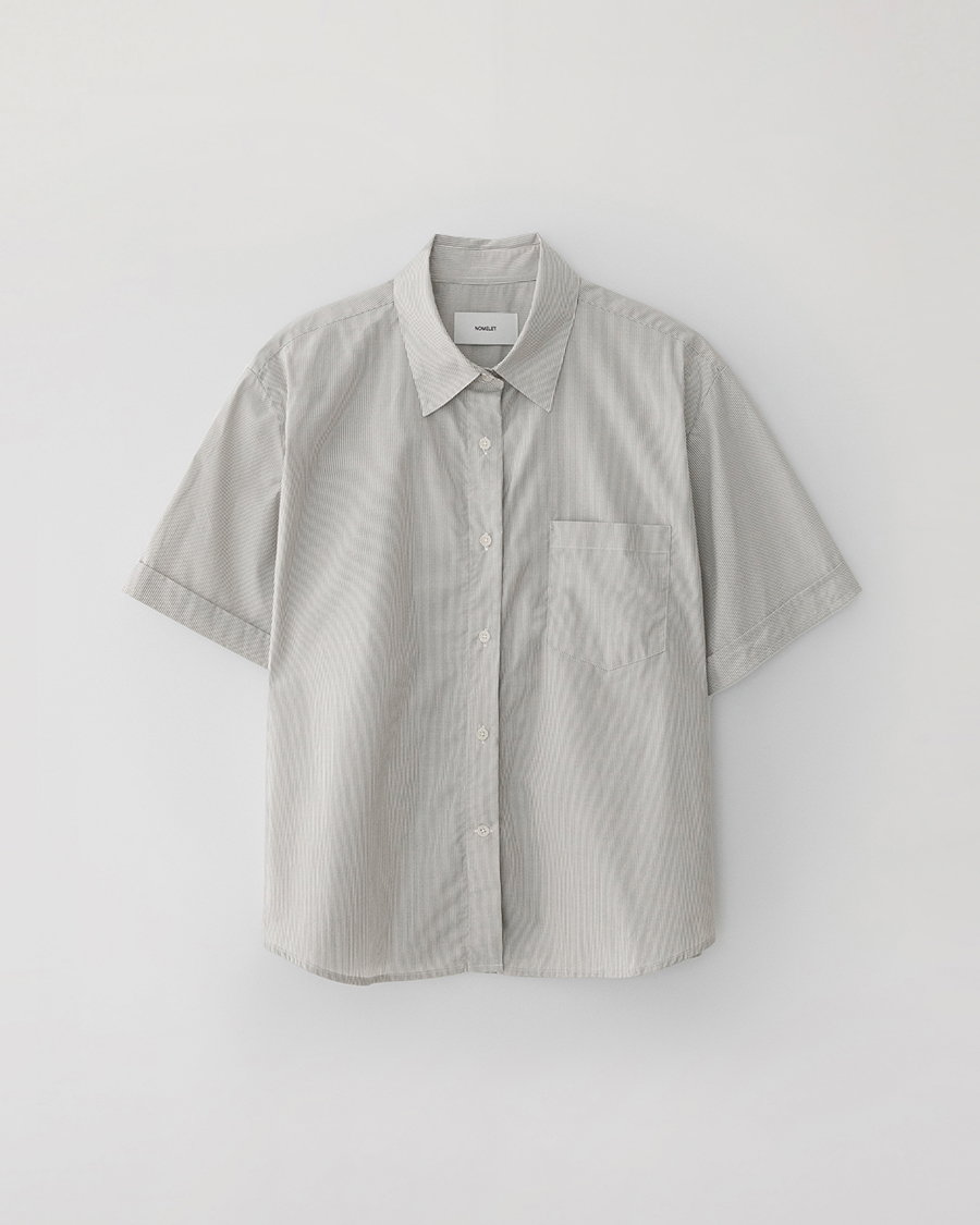 Aire stripe half shirt (limited)