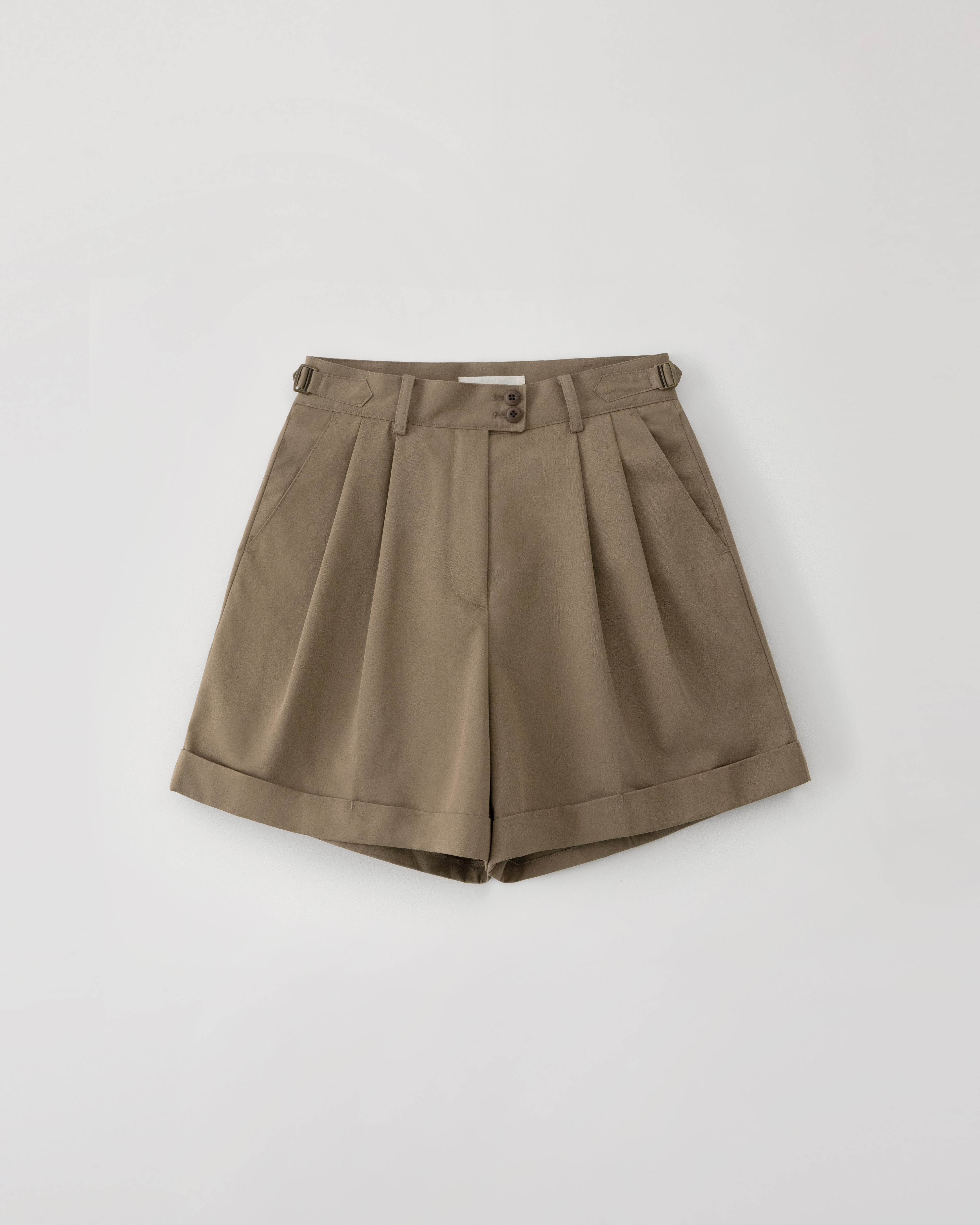 (재입고 준비중) Winnona travel shorts - mocha brown