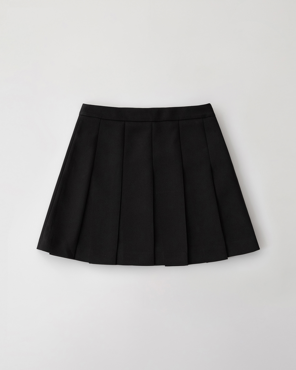 Bridget pleats skirt - black
