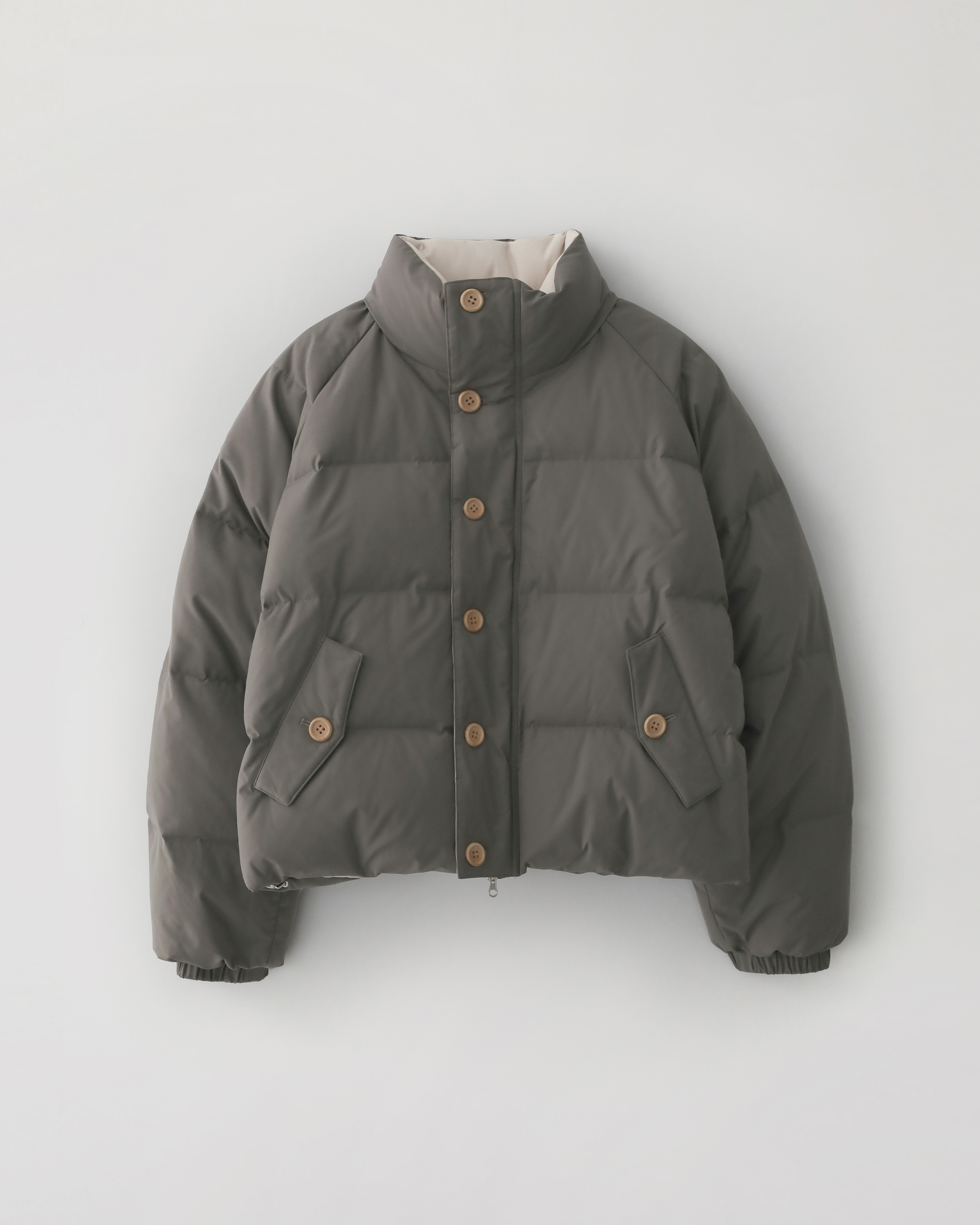Tems puffer jacket - ash brown