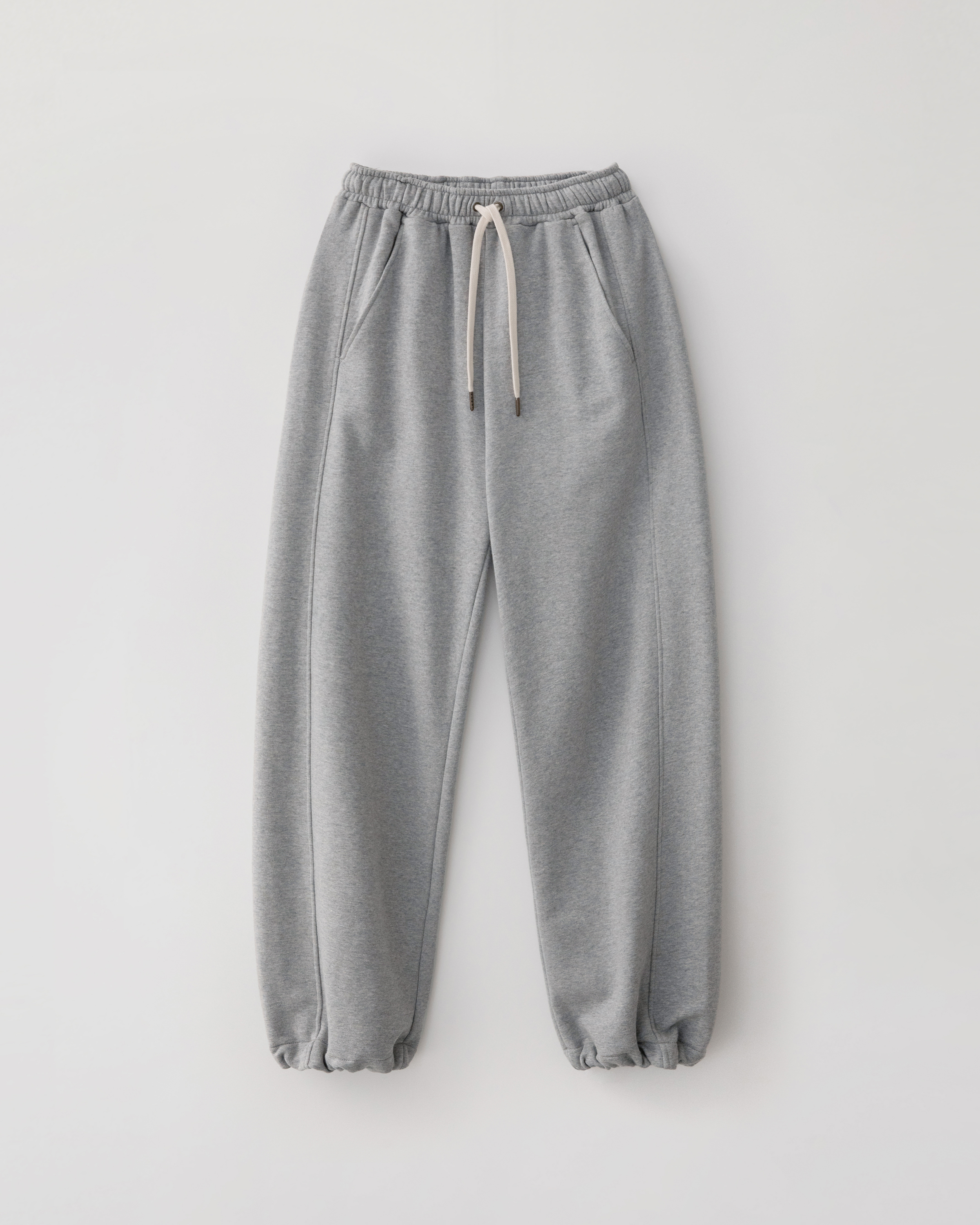 Two way symbol jogger pants - melange gray